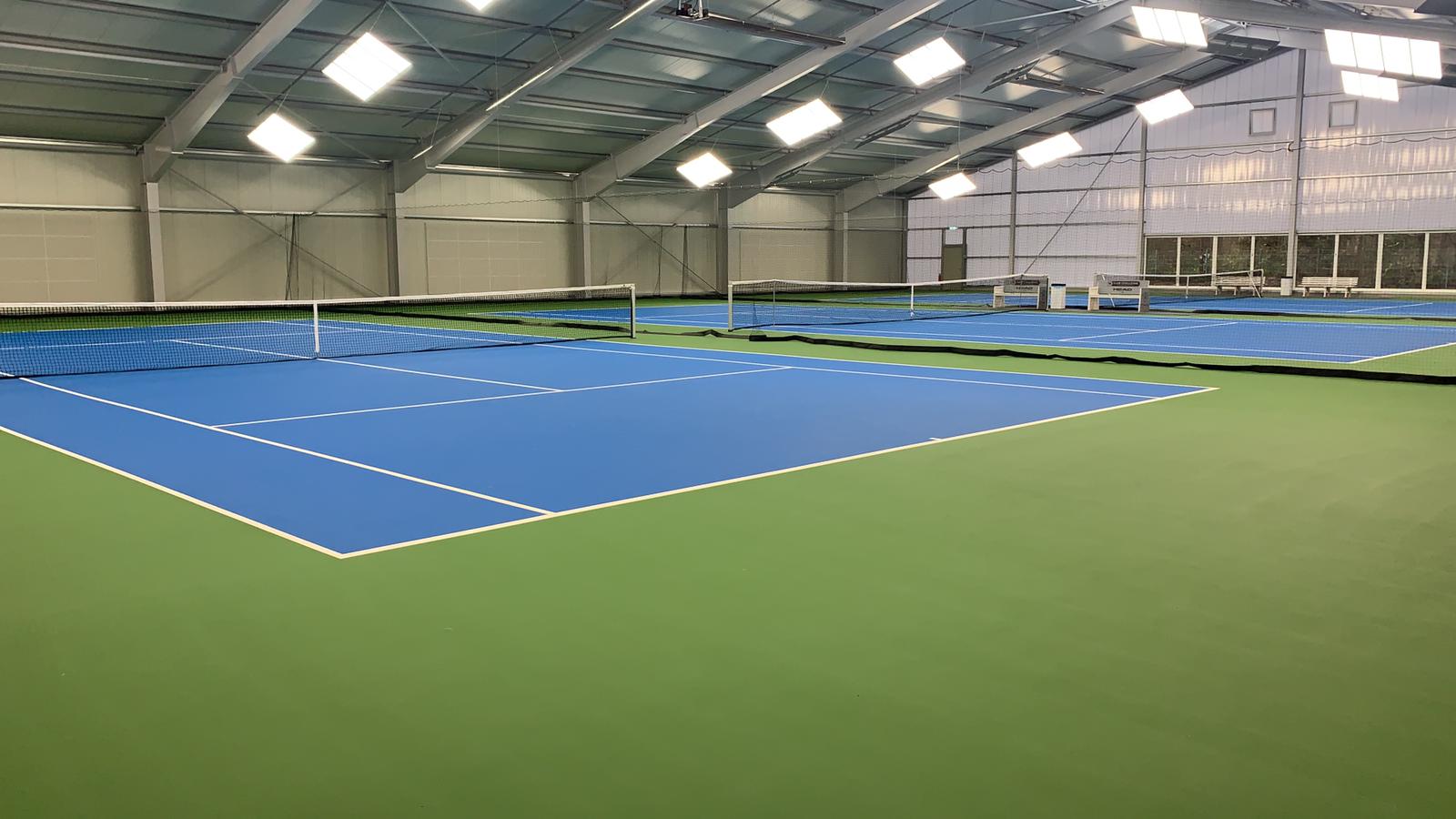 Tennishalle wurde eröffnet
