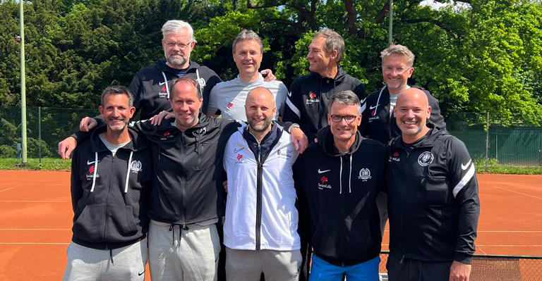 Team Herren 50 I beim Auswärtsspiel in BW Bad Soden