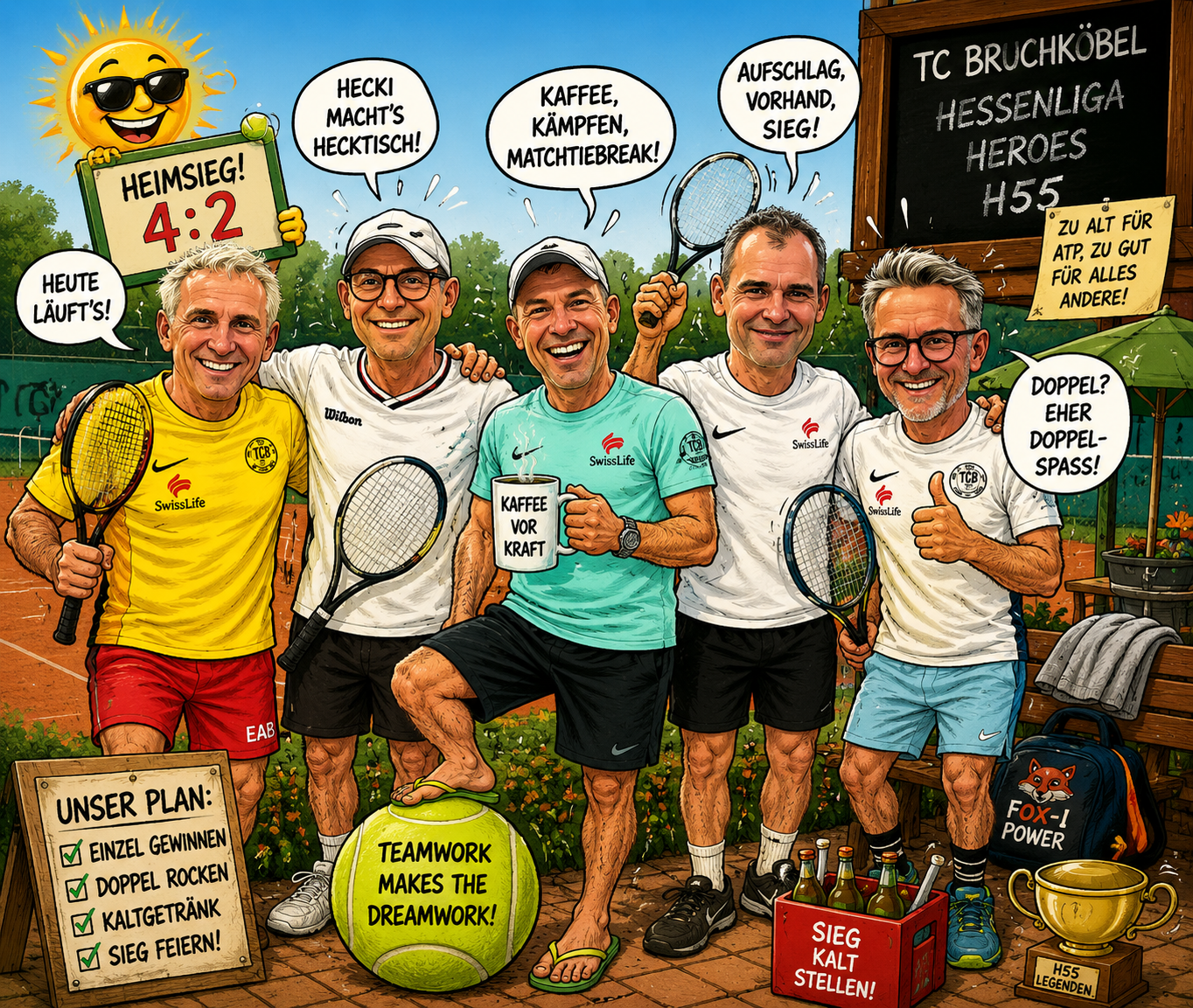 🎾 Big Point gegen den Tabellenführer 🎾